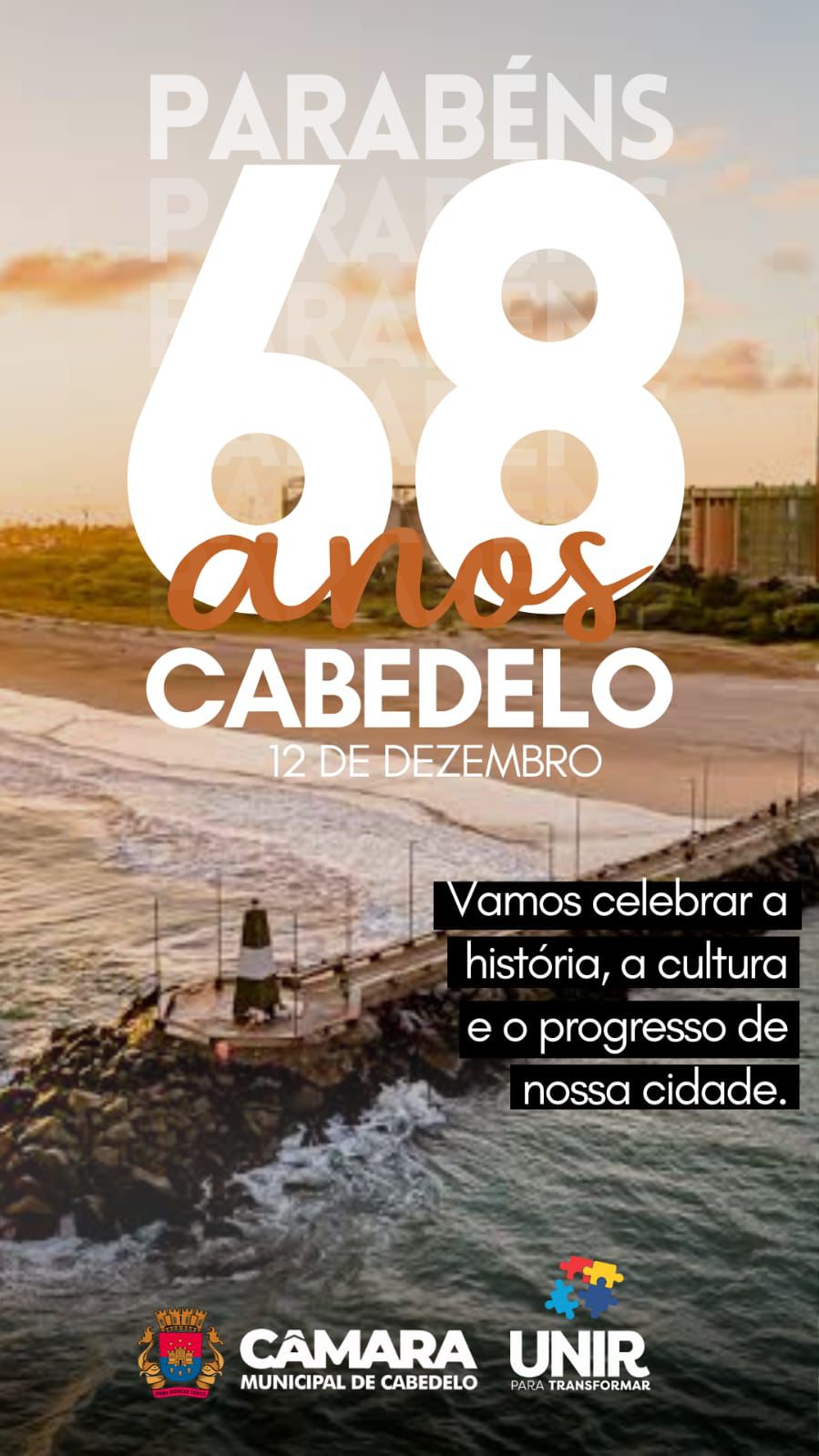12 de Dezembro – 68 anos de Emancipação Política de Cabedelo
